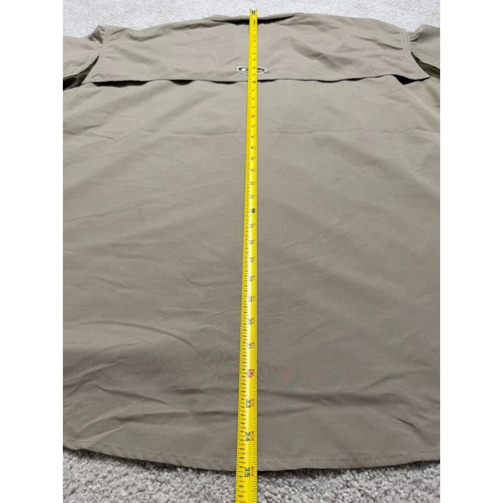 Drake Flyweight S/S Wingshooter's Shirt Khaki Mens 2XL Waterfowl Fishing Hunting